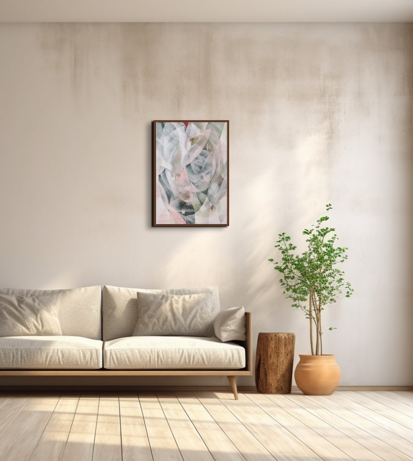 Glezna ABSTRAKTS ZIEDS