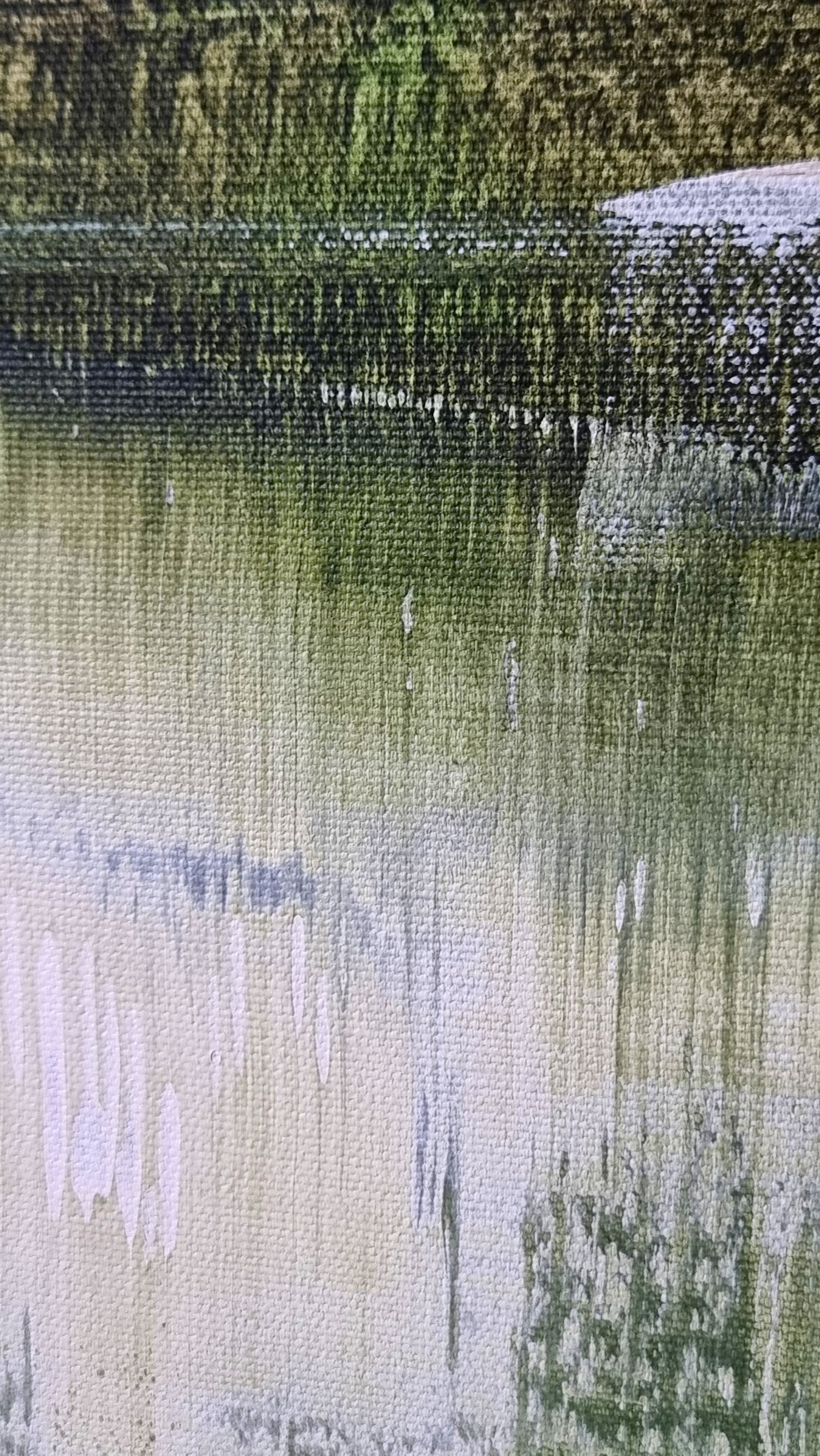 Abstrakta glezna Udenskritums. Maira Ribena, 100x120cm