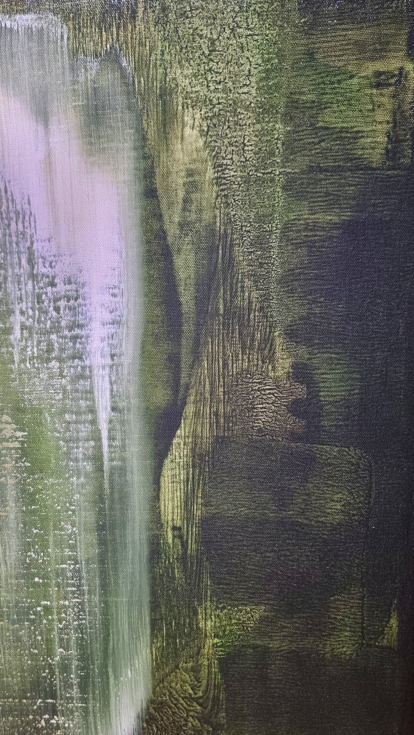 Abstrakta glezna Ūdenskritums