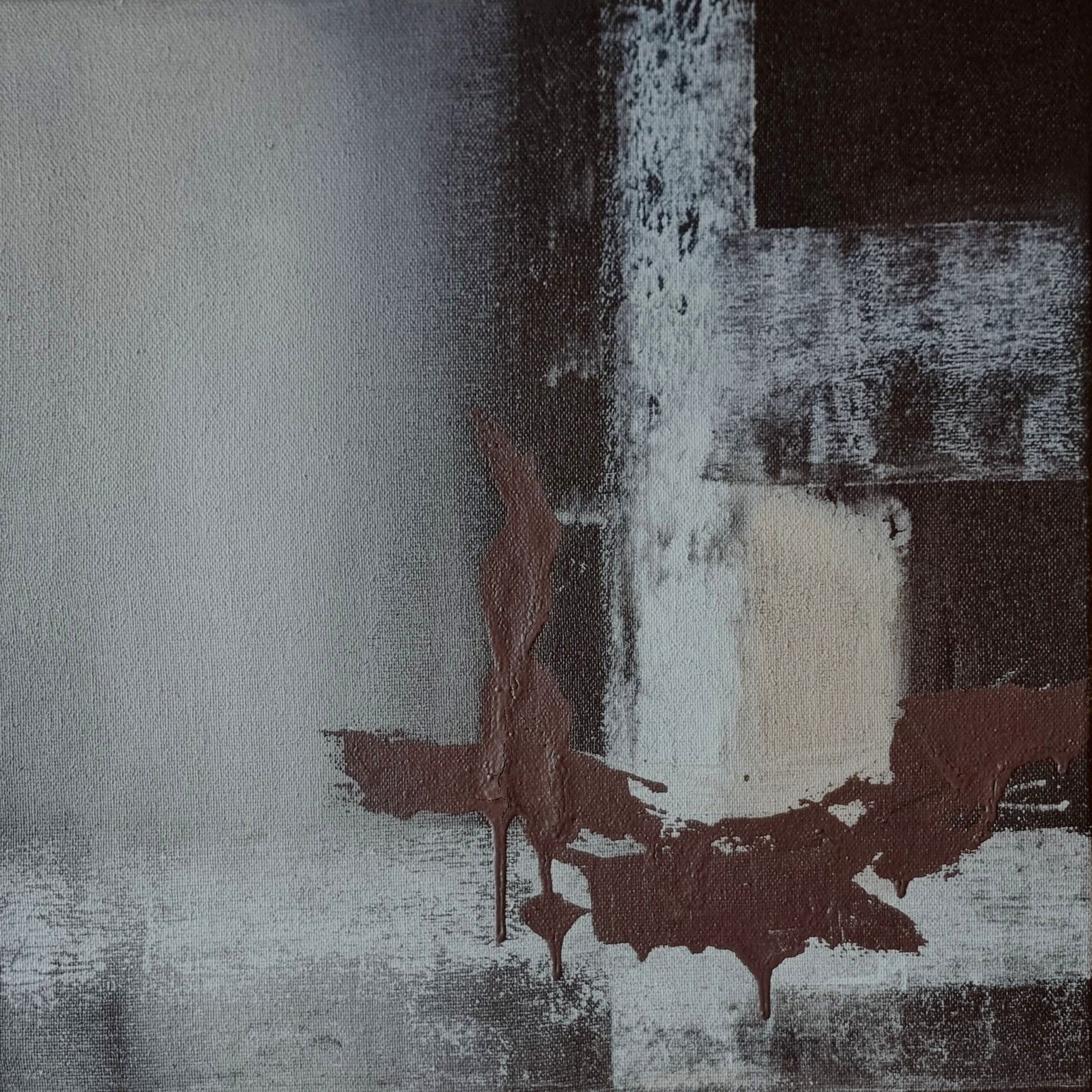 Abstrakta glezna Šokolāde, Brūnie toņi kā kakao pulveris.
Tas ir darbs, kas saka: “Apstājies. Izbaudi.”