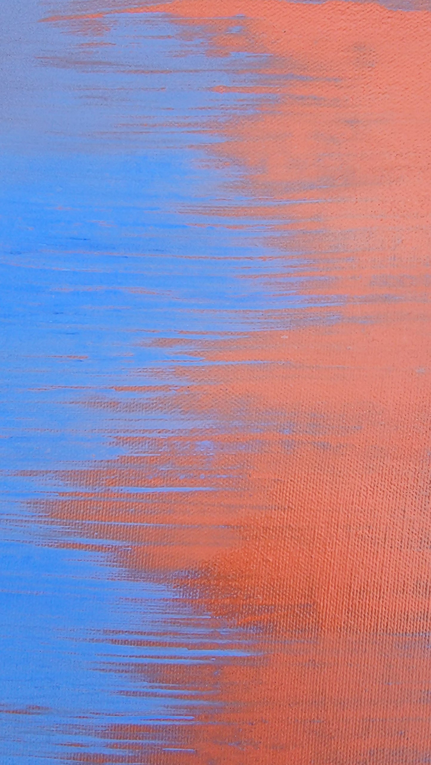 Abstrakta glezna Venēcijas sarkanais 6.