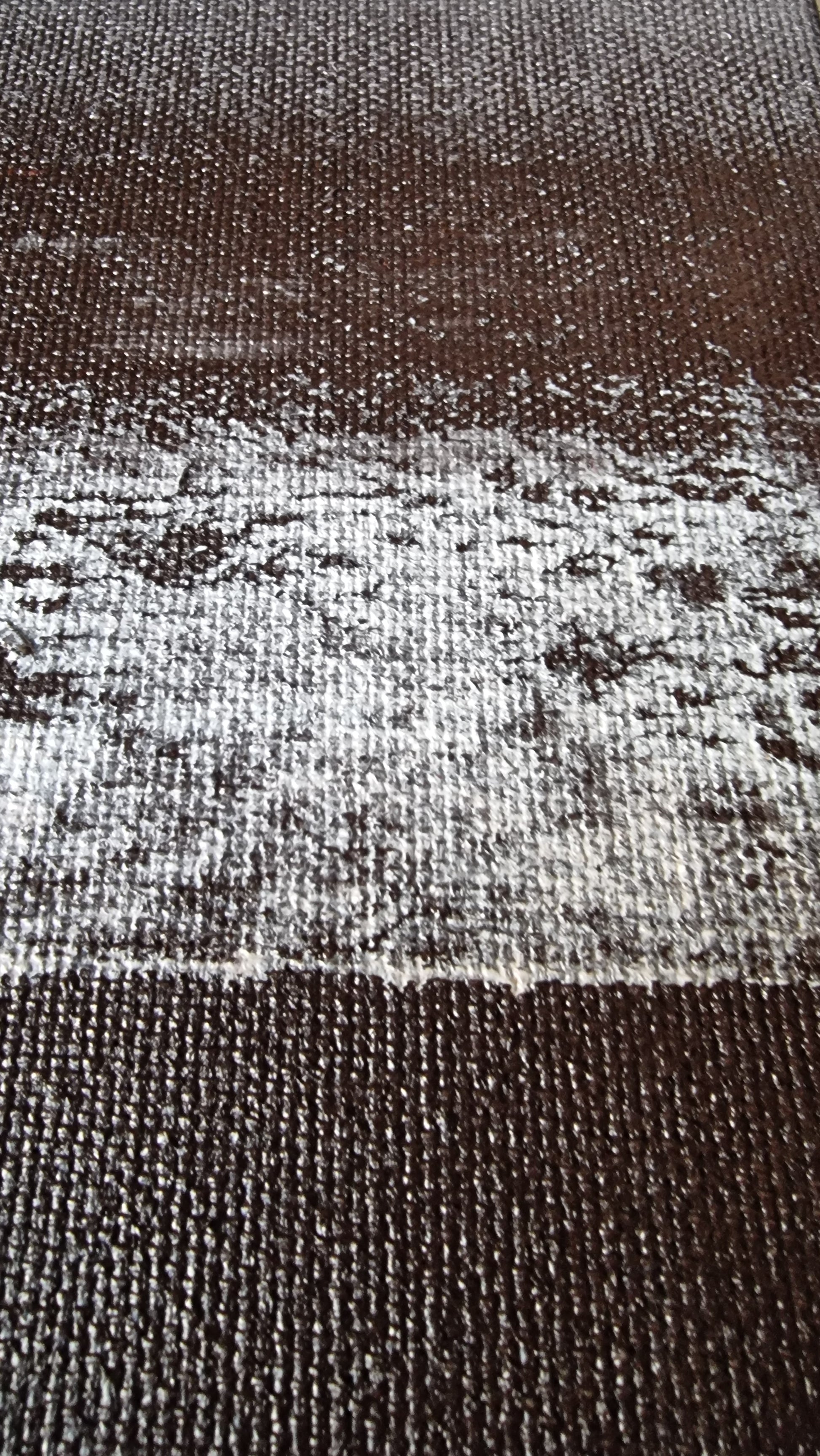 Abstrakta glezna Šokolāde, Brūnie toņi kā kakao pulveris.
Tas ir darbs, kas saka: “Apstājies. Izbaudi.”