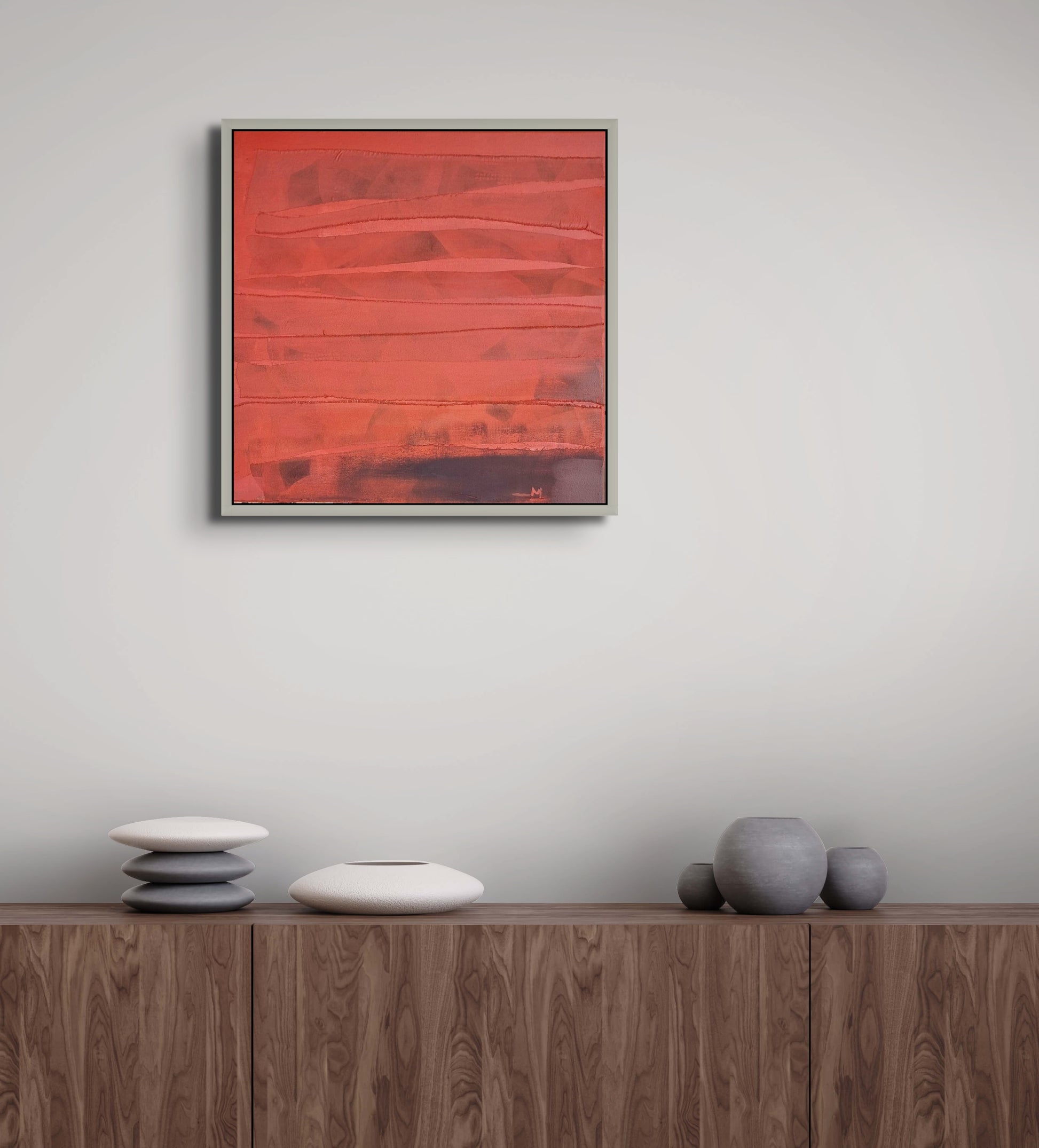 Venēcijas sarkanais 5.  Dabīga zīda atgriezumi. 